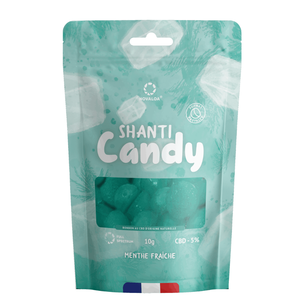 Pastilles CBD 5% - Menthe