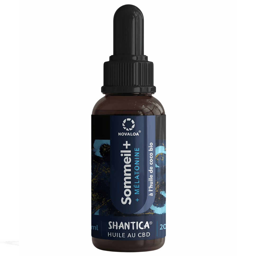 🌙 Huile CBD-CBN & Mélatonine Sommeil+