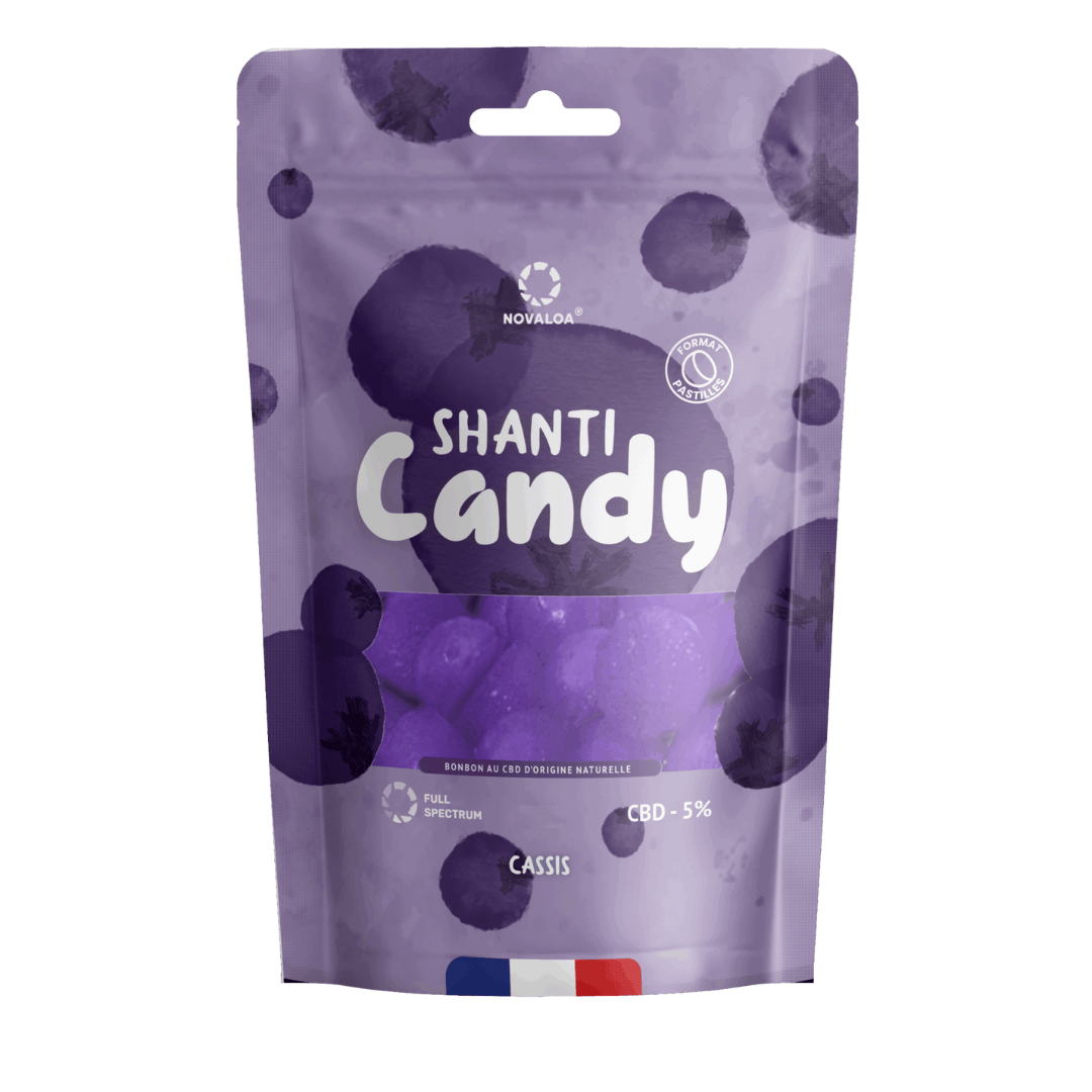 Pastilles CBD 5% - Cassis
